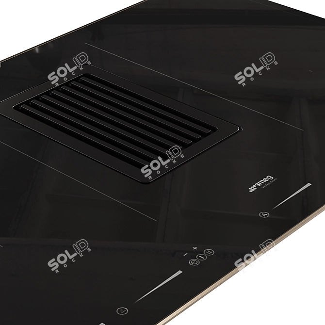 SMEG Kitchen Appliance Set 3D model image 4