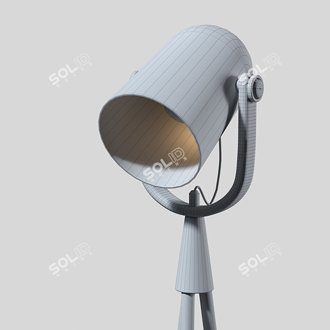 Enza Home Belgio Floor Lamp 3D model image 3