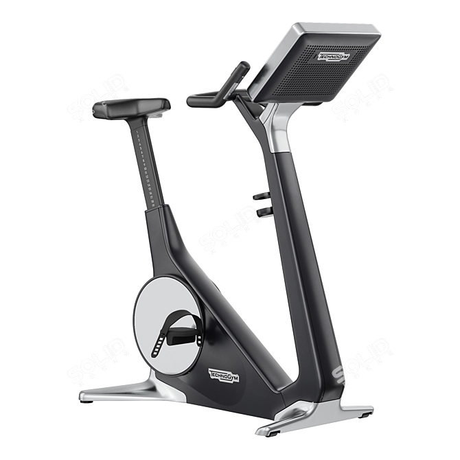 Advanced Technogym Bike Personal 3D model image 2