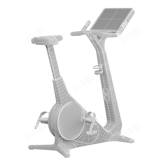 Advanced Technogym Bike Personal 3D model image 4