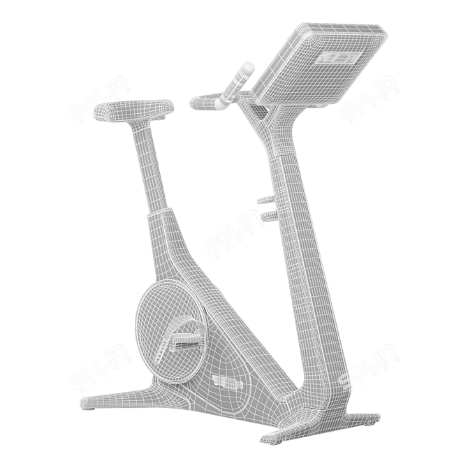 Advanced Technogym Bike Personal 3D model image 5