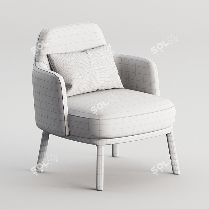  Lema LUCYLLE Small Chair 2017 Model 3D model image 4