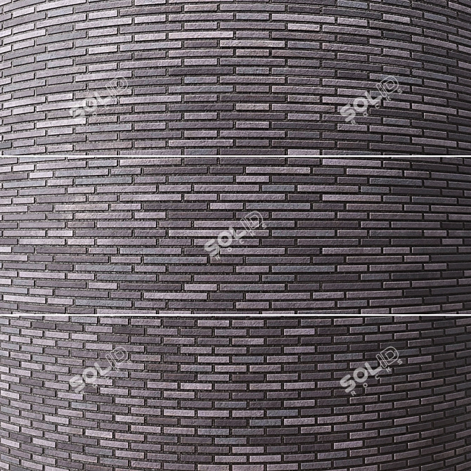 Seamless Brick Texture Set 015 3D model image 4