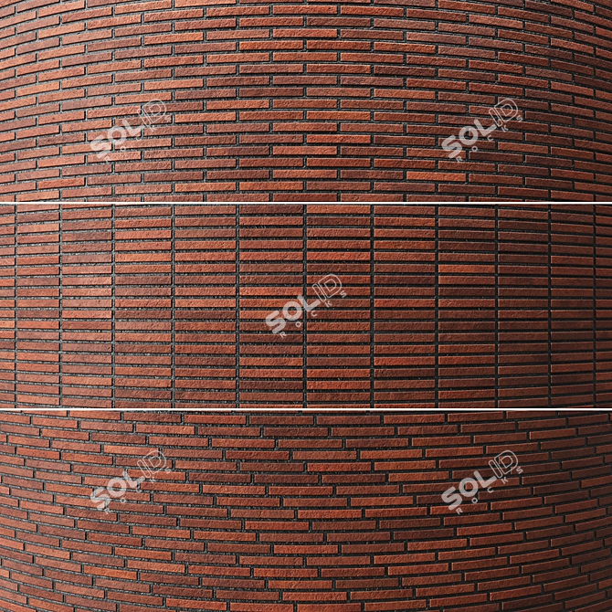 Seamless Brick Texture Pack 3D model image 3