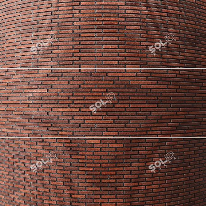 Seamless Brick Texture Pack 3D model image 4