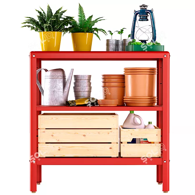 Flexible Storage Solution for Home 3D model image 1