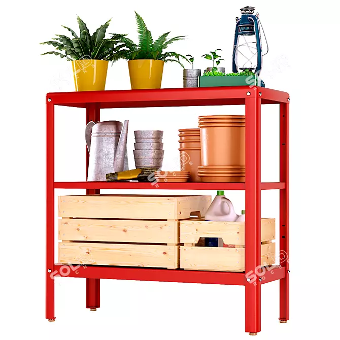 Flexible Storage Solution for Home 3D model image 2