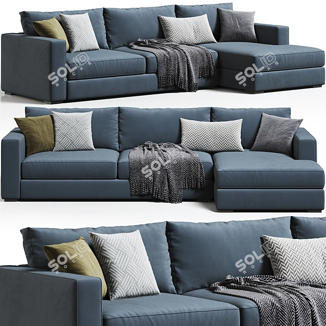 Modern BoConcept Cenova Sofa Design 3D model image 1