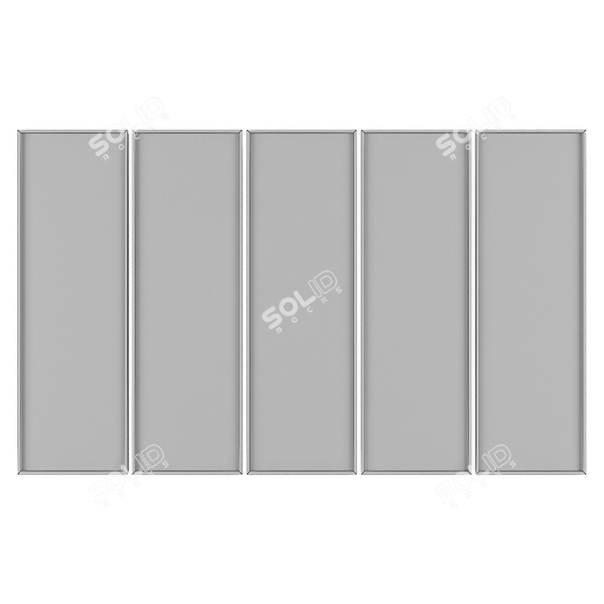 Modern Art Collection 3D model image 4