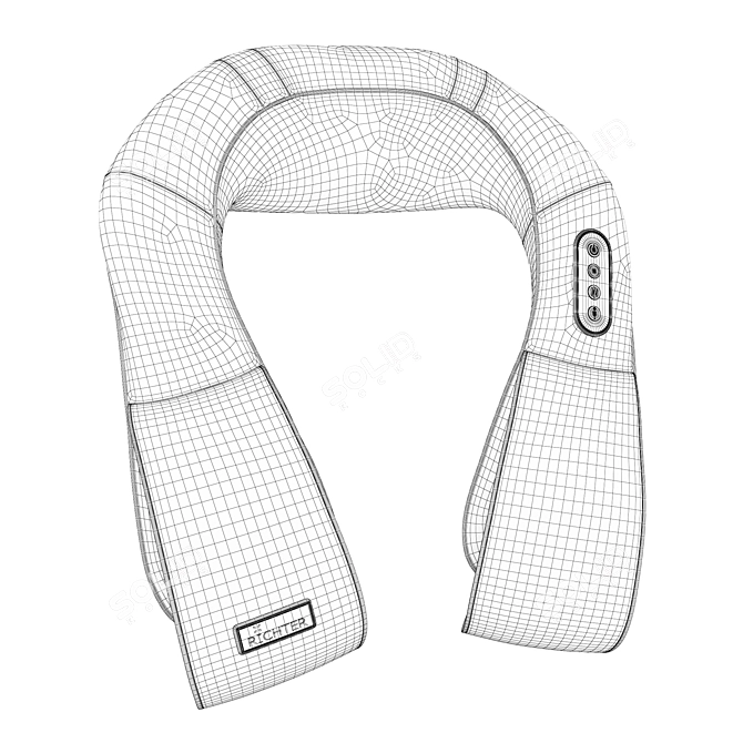 Translated Description: Neck Massager

Relaxing Neck Massager 3D model image 2