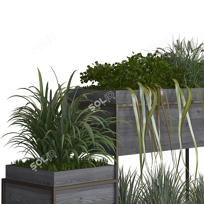 Vertical Plant Set 332 - 2015 3D model image 3