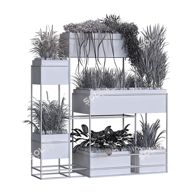 Vertical Plant Set 332 - 2015 3D model image 6