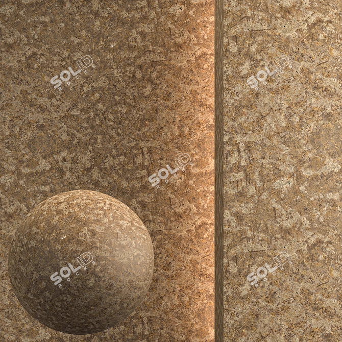 Seamless Metal Texture Pack 3D model image 1