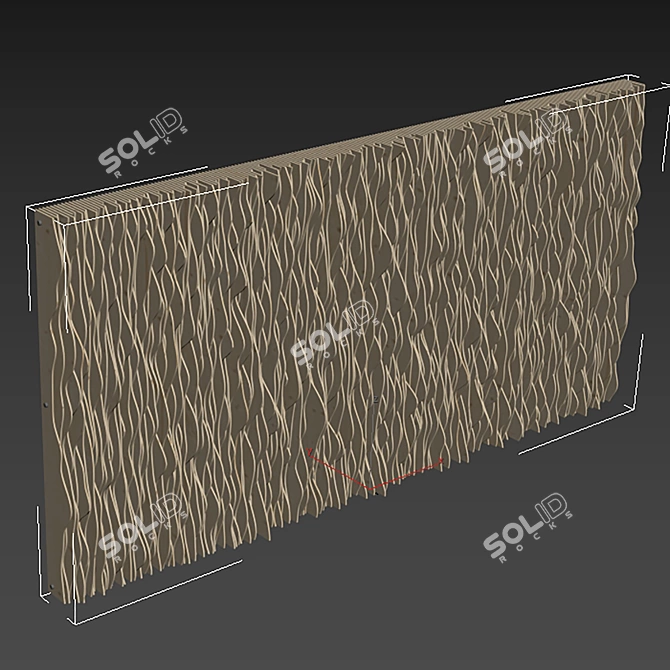 Geometric Texture Set with UVW Mapping 3D model image 5