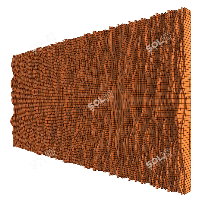 Geometric Texture Set with UVW Mapping 3D model image 6