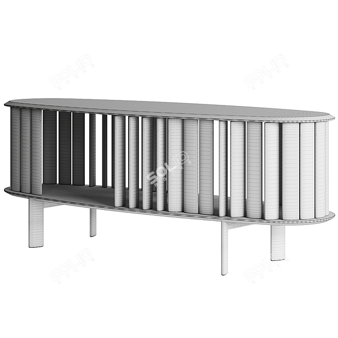 Versatile Free-standing Storage Units 3D model image 7