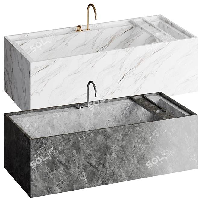 Monitillo MURÀ Bath Collection 3D model image 1