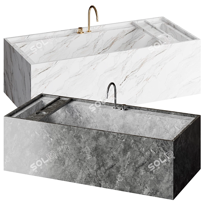 Monitillo MURÀ Bath Collection 3D model image 2