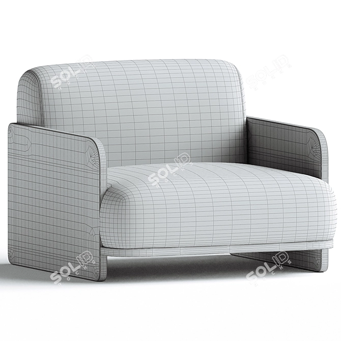 Stylish Marlo Archair for You 3D model image 3