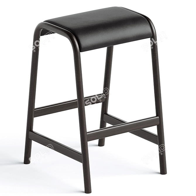 Natadora Aha Counter Stool 3D model image 2