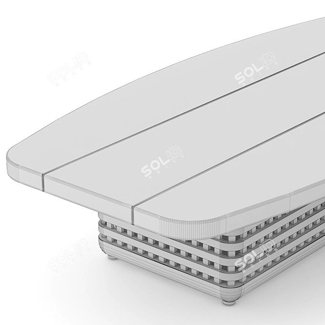 Modern Rh Trelica Coffee Table 3D model image 3