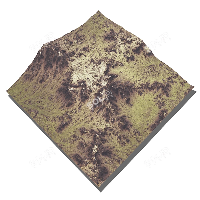  Mountains Big N4 3D Model 3D model image 1