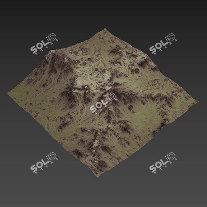  Mountains Big N4 3D Model 3D model image 6