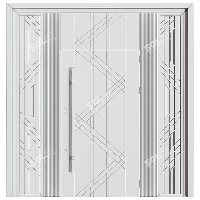 Bastion-S Steel Doors - Model 2017 3D model image 3