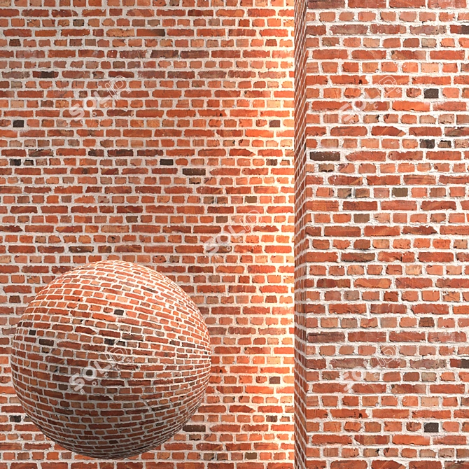 Title:  Seamless Brick Texture Pack 3D model image 1