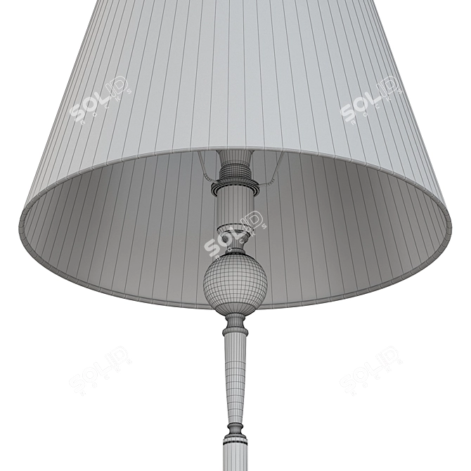 Modern Freya Rosemary Floor Lamp 3D model image 7