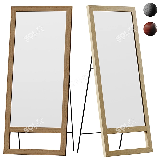 Modernize Classic with Austere Frame 3D model image 1