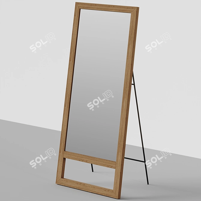 Modernize Classic with Austere Frame 3D model image 2
