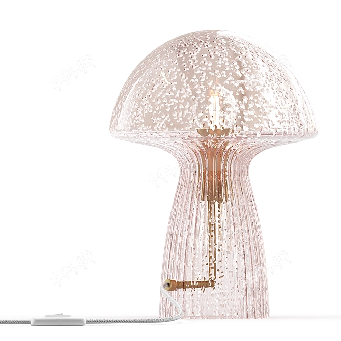 Sleek Modern Table Lamp 3D model image 4