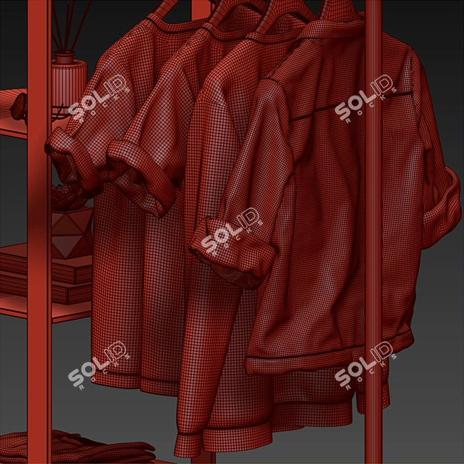 Bellwood Garment Rack - UMBRA 3D model image 5