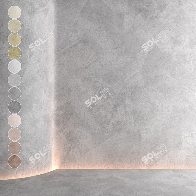  Seamless Texture Plaster Pack 3D model image 1