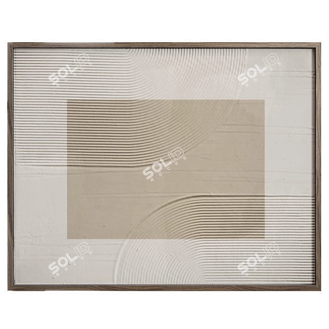 Modern Panels 4K Textures Art 3D model image 4