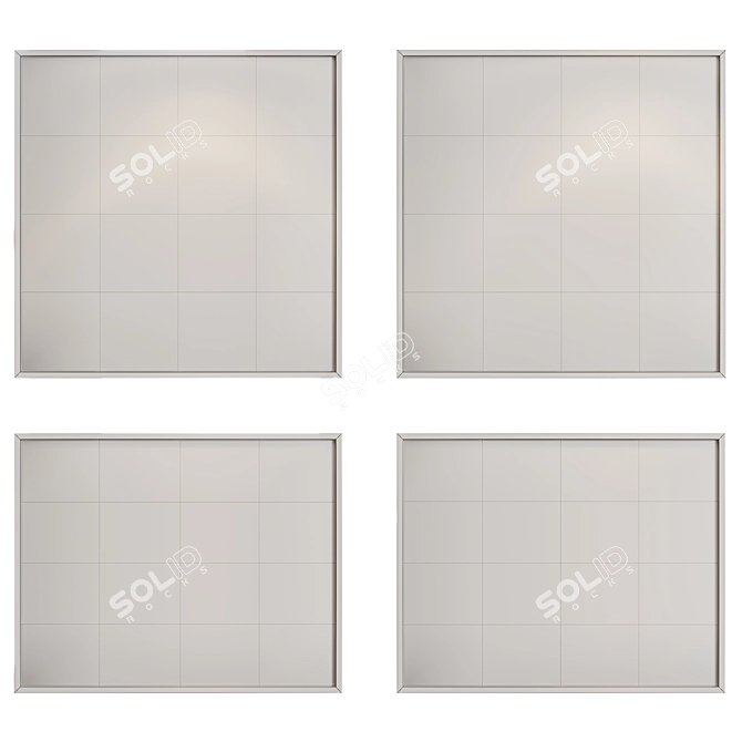 Modern Panels 4K Textures Art 3D model image 6