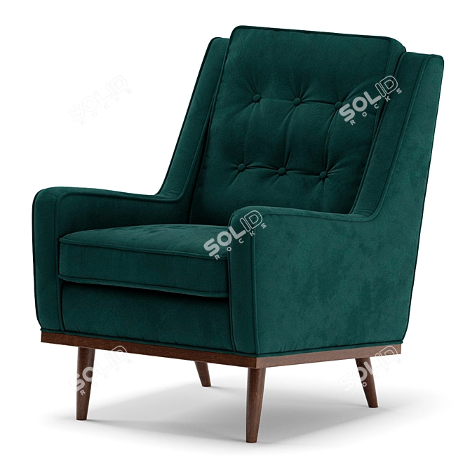 Translated description: "Reset X-Form, apply Turbosmooth"

Chic Reset Armchair Design 3D model image 6