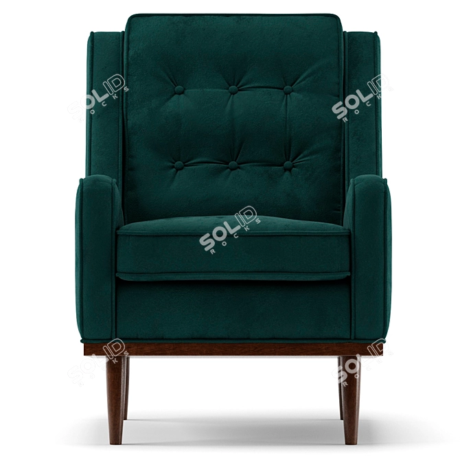 Translated description: "Reset X-Form, apply Turbosmooth"

Chic Reset Armchair Design 3D model image 7