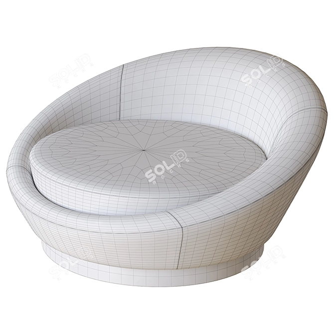 Elegant 3D model sofa Eichholtz 3D model image 4