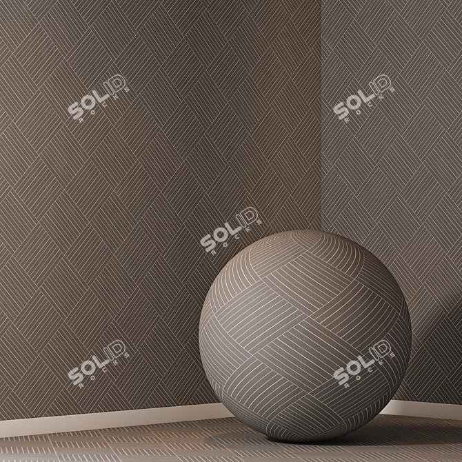 4K Texture Pack: Seamless Wallpaper 3D model image 1