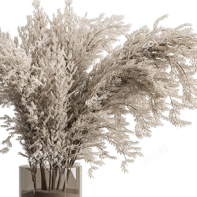 Pampas 104: Dried Plant Decor 3D model image 2