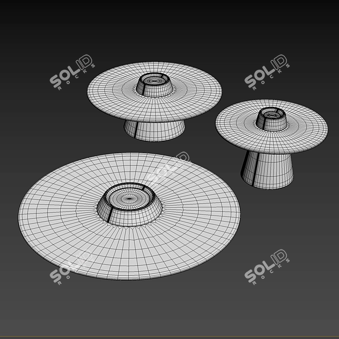 Elvemobilya Coffee Table 3D model image 4