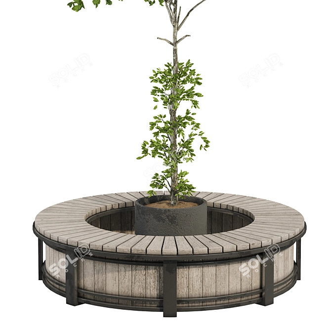 Citrus Garden Lemon Tree 126 3D model image 5