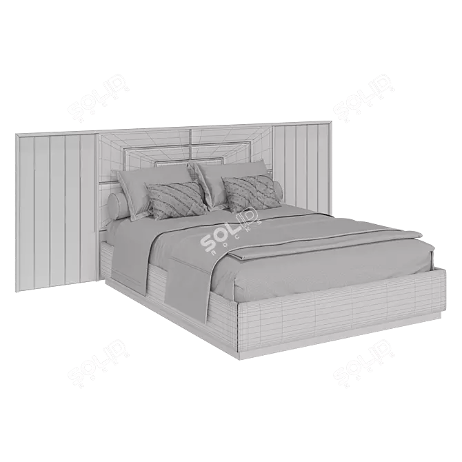 Modern Candy Collection Bedroom Set 3D model image 6