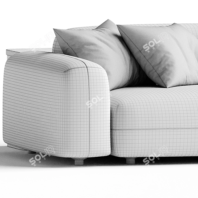 Tokio Sofa by Arflex 3D model image 4