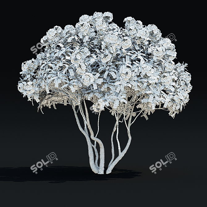 Rhododendron Hybrid Bush Set | 3D Models 3D model image 4