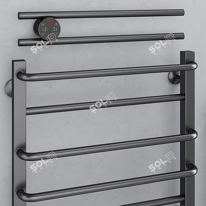 Terminus Towel Warmers Set 3D model image 4