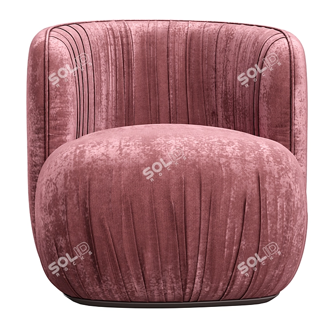 Customizable Crystal Armchair by Katerina Kladi 3D model image 2