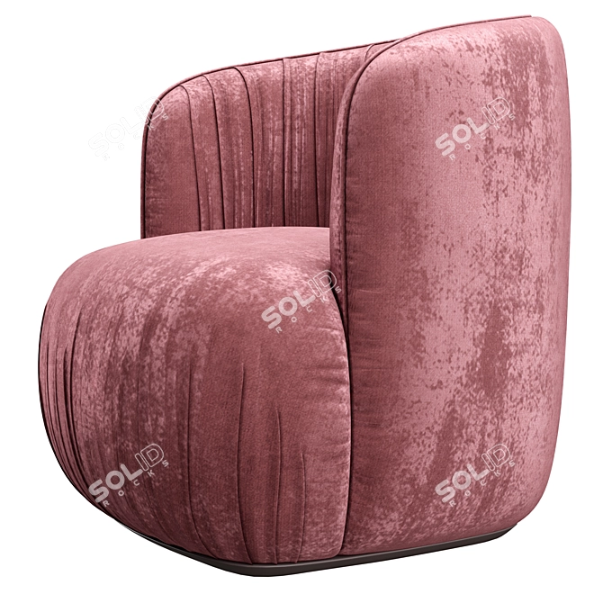 Customizable Crystal Armchair by Katerina Kladi 3D model image 3
